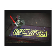 Tarjeta de Felicitación del Día de Star Wars (4 de