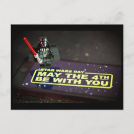 Tarjeta de Felicitación del Día de Star Wars (4 de