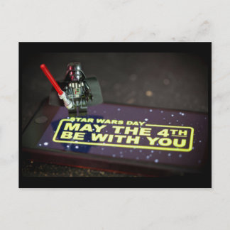 Tarjeta de Felicitación del Día de Star Wars (4 de