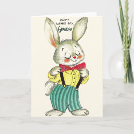 Tarjeta de felicitación del Día del Abuelo Vintage