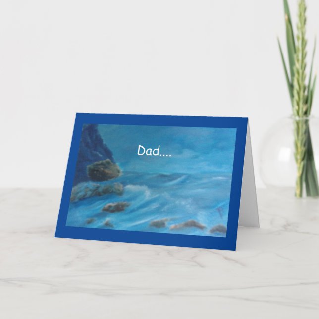 Tarjeta de felicitación del Día del Padre para Oce (Anverso)