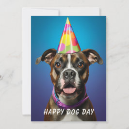Tarjeta de Felicitación del Día del Perro - Divert