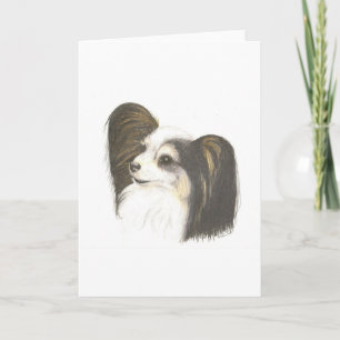 Tarjeta de felicitación del dibujo de lápiz del