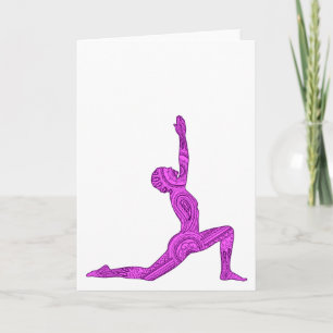Tarjeta de felicitación del diseño de Mehndi de la