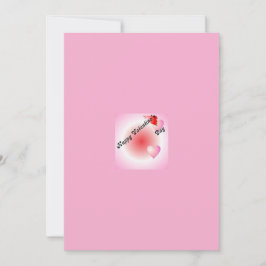 Tarjeta de felicitación del el día de San Valentín