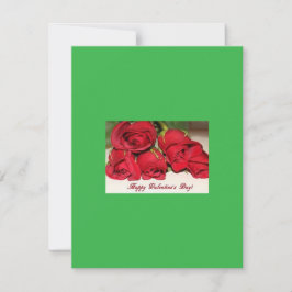 Tarjeta de felicitación del el día de San Valentín