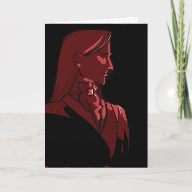 Tarjeta de felicitación del Embajador Lisinthir (Anverso)