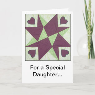 Tarjeta de felicitación del estímulo del bloque