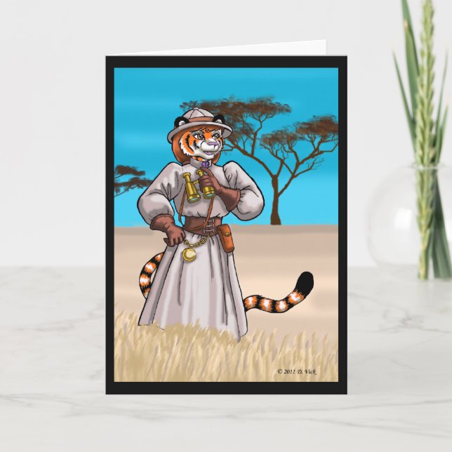 Tarjeta de felicitación del explorador (Anverso)