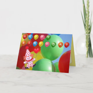 TARJETA DE FELICITACIÓN DEL FELIZ CUMPLEAÑOS