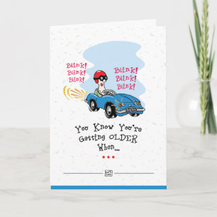 Tarjeta de felicitación del feliz cumpleaños