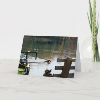 Tarjeta de felicitación del feliz cumpleaños