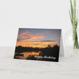 Tarjeta de felicitación del feliz cumpleaños de la