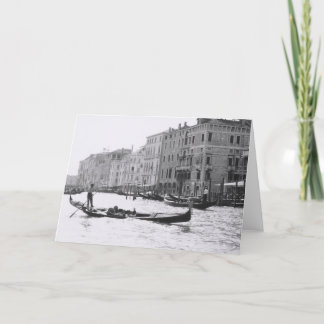Tarjeta de felicitación del Gran Canal de la