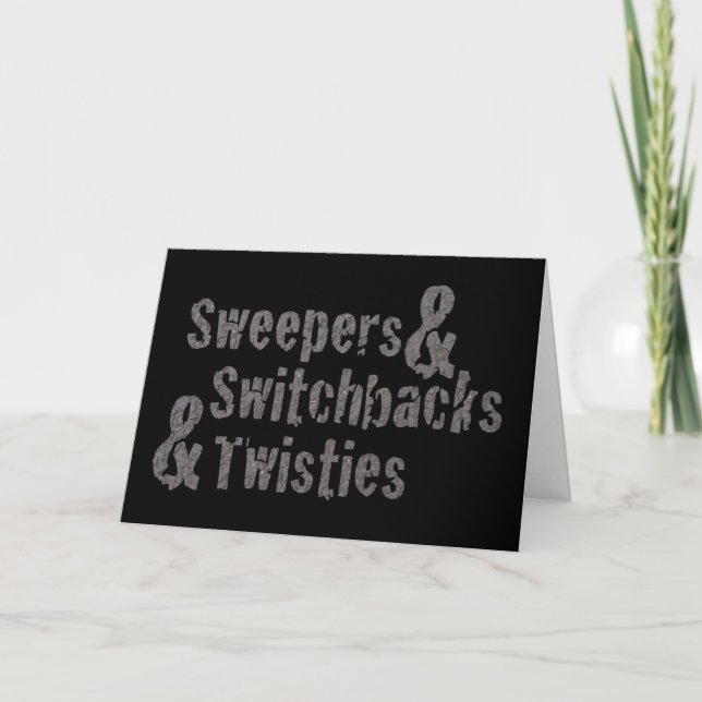 Tarjeta de felicitación del jinete de la (Anverso)
