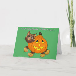 Tarjeta de Felicitación del Juego de Halloween Pin