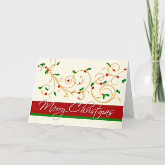 Tarjeta de felicitación del navidad