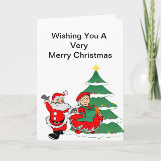 Tarjeta de felicitación del navidad