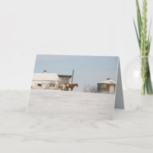 Tarjeta de felicitación del navidad de Anthony