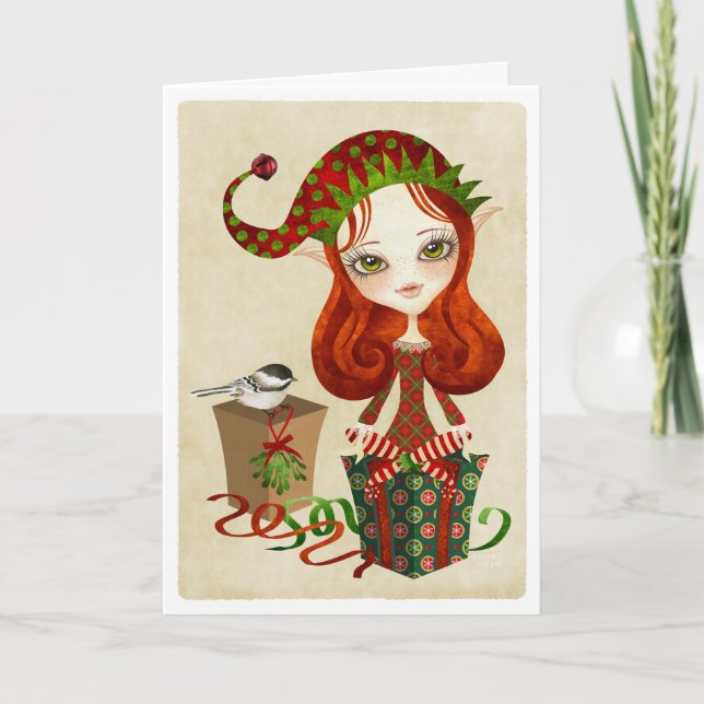 Tarjeta de felicitación del navidad de Jollybelle (Anverso)