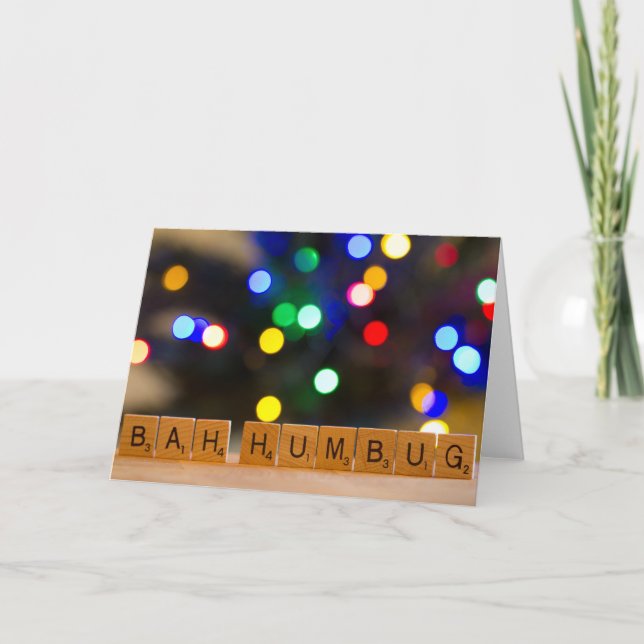 Tarjeta de felicitación del navidad del (Anverso)