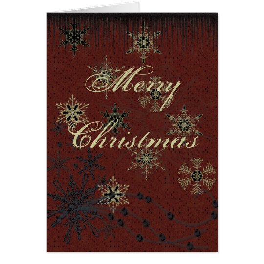 Tarjeta de felicitación del navidad del Grunge