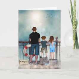 Tarjeta de felicitación del Océano de Cabeza (text