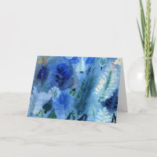 Tarjeta de felicitación del país de las maravillas