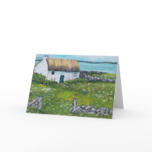 Tarjeta de Felicitación del Paisaje Irlandés