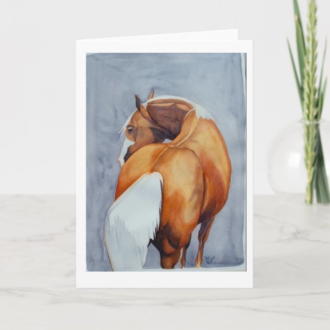 Tarjeta de felicitación del Palomino (Anverso)