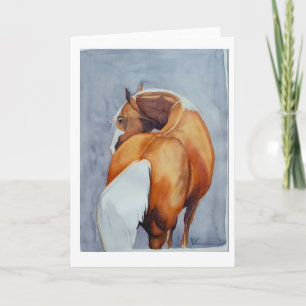 Tarjeta de felicitación del Palomino