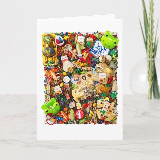 Tarjeta de felicitación del Passover (Anverso)