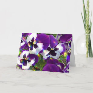 Tarjeta de felicitación del pensamiento