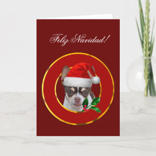 Tarjeta de felicitación del perrito de la