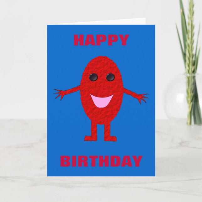 Tarjeta de felicitación del Personalizable de uva  (Anverso)