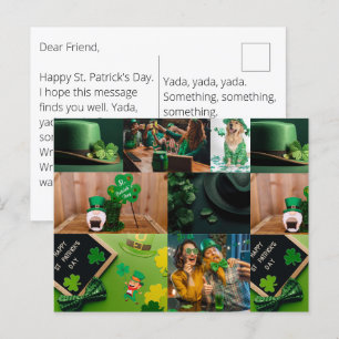 Tarjeta de felicitación del PERSONALIZADO de San P