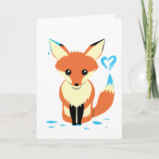 Tarjeta de felicitación del Personalizado del cora