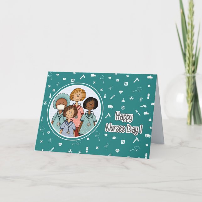 Tarjeta de felicitación del Personalizado del día  (Anverso)