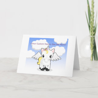 Tarjeta de felicitación del personalizado Haikoo Z