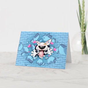 Tarjeta de felicitación del Personalizado Happy Bu