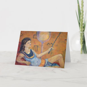 Tarjeta de felicitación del reinado de Cleopatra