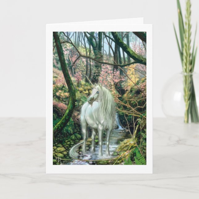 Tarjeta de felicitación del taller de Elfland (Anverso)