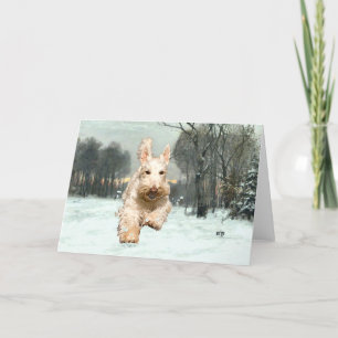 Tarjeta de felicitación del Terrier Escocés Wheate
