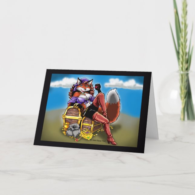 Tarjeta de felicitación del tesoro (Anverso)