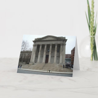 Tarjeta de felicitación del tribunal de Staten el