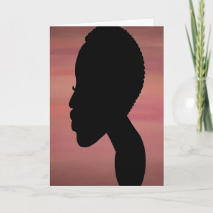 Tarjeta de felicitación del TWA (afro minúsculo)
