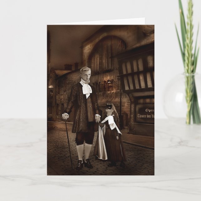 Tarjeta de felicitación del vampiro (Anverso)