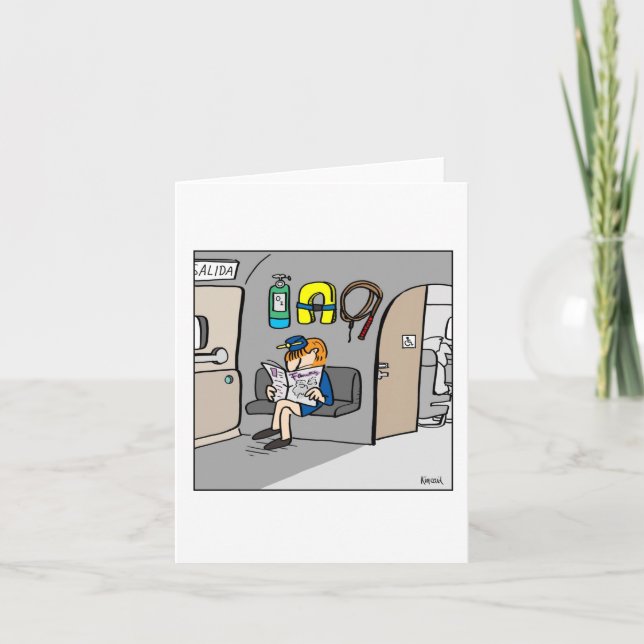 Tarjeta de felicitación del viaje (Anverso)