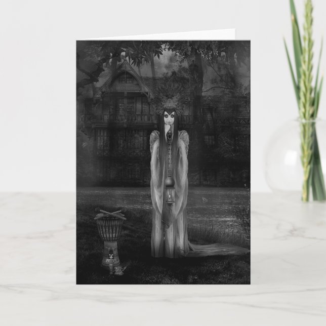 Tarjeta de felicitación del vudú (Anverso)