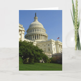 Tarjeta de felicitación del Washington DC del